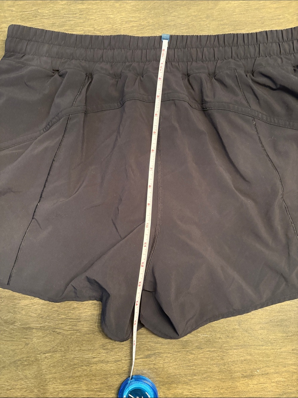 Lululemon size 16 Womens Black Athletic Shorts with Elastic Waistband - Picture 13 of 13